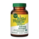 MegaFood Adrenal Styrke - Adrenal støtte kosttilskudd med Ashwagandha og Magnesium Glykinat, Vitamin C, Hellig Basil, Astragalus, reduserer kortisol nivåer - vegetarisk - 60 tabletter (30 serveringer)