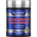 ALLMAX Essentials YOHIMbine + RAUWOLSCINE - 60 kapsler - støtter fettforbrenning og supres aptit - 60 serveringer