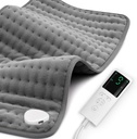 Oppvarmingspade for ryggsmerter Relief & Kramper 17"x33" Store, Moist tørre varmealternativer, XL Elektriske oppvarmingsputer, 9 varmeinnstillinger, maskinvaskbar, Auto-off, gaver til kvinner, mamma, menn