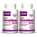 Jarrow Formulas trans-Pterostilbene, 50 Milligram Per Serving, 60 Vegetariske kapsler. Pakning med 2 flasker