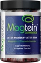 Magtein Gummies - Magtein L-Treonate Gummi, Hjernestøtte, Fokus Supplement, Økt minne og Kognitiv funksjon - 150 Vegan Gummies