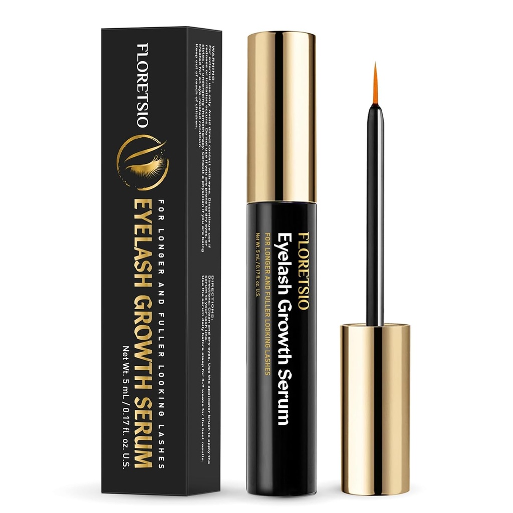 Premium Lash Serum for Eyelash vekst: Rask vekst Lash Serum (5ml)