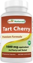 Beste Naturals Tart Cherry Extract 1000 mg 60 Vcaps