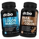 Colon Cleanser Detox & Body Cleanse - 15 dagers Colon Cleanse piller med probiotiske og intestinale garde Cleanser - Poop Bowell Movement Kosttilskudd for intestinal Mage Bloating Gut Loss Support