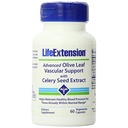 Life Extension Advanced Olive Leaf Vaskulær støtte, Olive Ekstrakt, Celery Extract, oleuropein, Blodtrykk Helsestøtte, Cardiovaskulær helse, Vegetarisk, Glutenfri, Ikke-GMO, 60 Kapsler