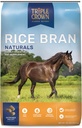 Triple Crown Rice Bran, Ris Bran for hester, Hestevekt Supplement, 40 lbs