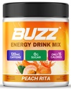 Morgen Buzz Energi Drikkepulver - Energi Boost Drink Mix - Sukkerfri energi med antioksidanter - Morgen Kickstart og Sport Ernæring Endurance Produkt - 30 Services, Peach Rita, 8 Ounces