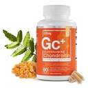 Essentielle elementer Glukosamine Chondroitin MSM Boswellia Serrata Hyaluronsyre Supplement felles støtte Antioksidant Supplement for fleksibilitet - 90 kapsler