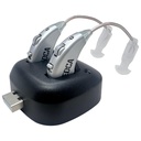 Digital høreforsterkere - Par av oppladbar BTE Personlig lydforsterker med USB Dock - Premium bak øret lydforsterkning - av Medca