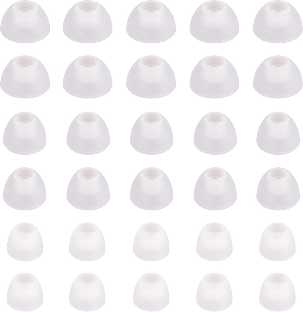 Replacering Domes for RCA OTC høreapparater - 30-Pack; 10 små, 10 mellomstore, 10 store; Kompatibel med RCA OTC bak øret (RSH05) og RCA OTC in-Ear (RSH20) modeller