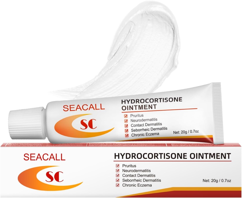 Hydrokortisonkrem - OTC Anti-Itch Relief for eksem, dermatitt og hud irritasjoner  enhver styrke