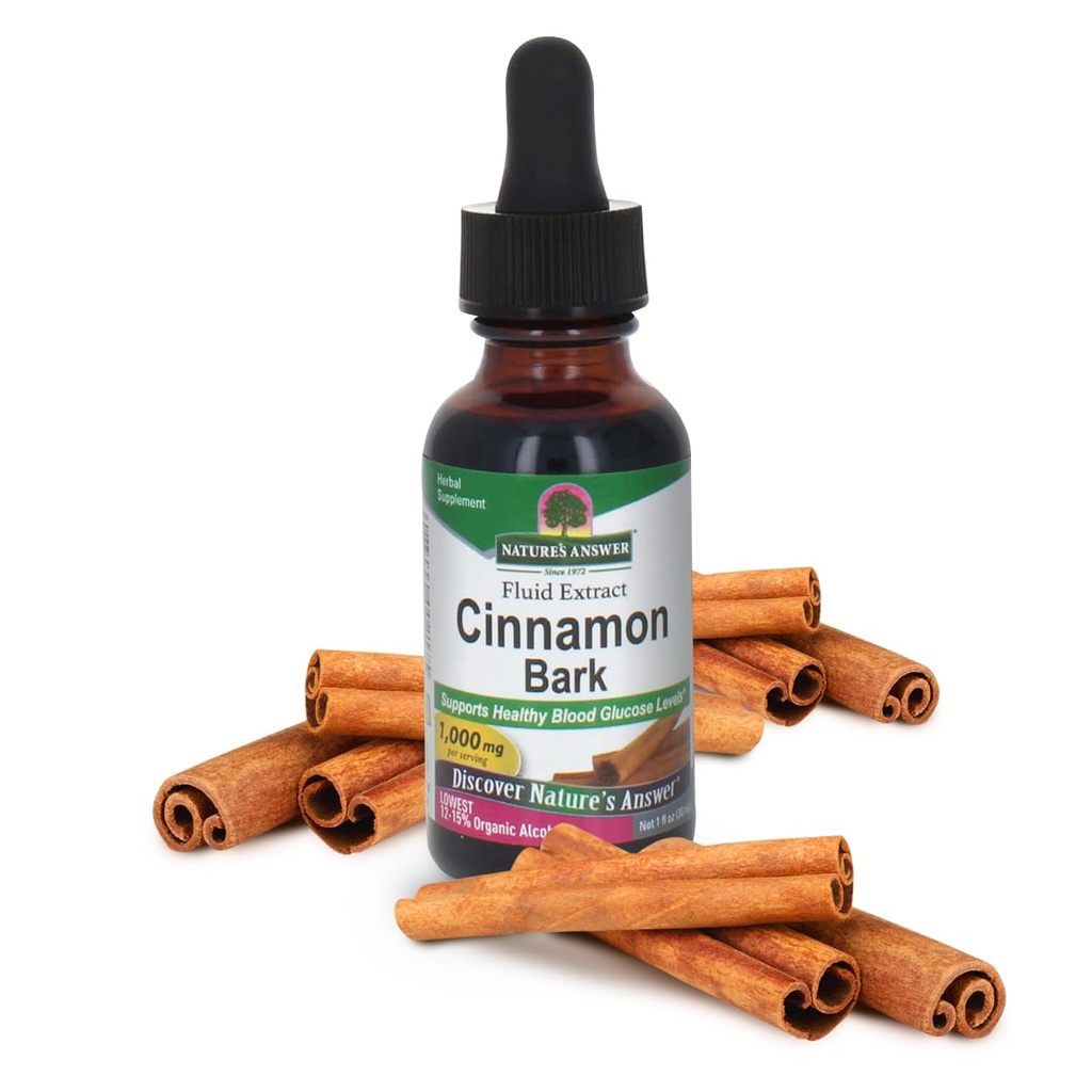 Naturens svar Cinnamon Bark, 1-Fluid Ounce