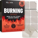 TOLEVITA Patcher med Garcinia Cambogia - 36 stk  Easy Enkel å bruke naturlige patcher for aktiv livsstil, gym, trening og daglig vitalitet