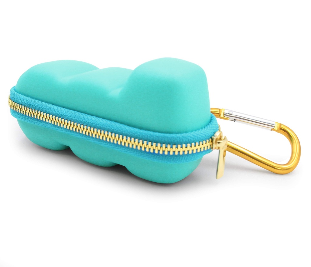 CASEMATIX Turquoise Astma Inhaler Travel Case, inkluderer ikke inhaler medisin