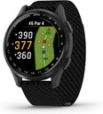 Garmin Approach® S50, Avansert Golf GPS Smartwatch, AMOLED-skjerm, on-Fit Nylon Band