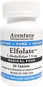 ELFOLATE® 7,5 mg L-metylfolat metylfolat metylfolat medisinsk mattilskudd profesjonell styrke aktiv ren potent 30 tabletter