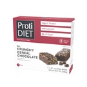 ProtiDIET Glutenfri Crunchy Cereal Chokolade Fiber Protein Bars - høyproteinsnacks, perfekt on-the-Go næringssnacks for å støtte en oppteken og aktiv livsstil - 7 proteinbarer per boks