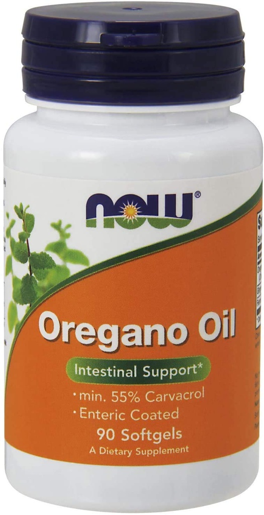 Foods Oregano Oil Enteric, 90 Softgels (270 Softgels)