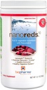Biofarma vitenskapelige nanoreder: Røde supermat frukt og grønnsaker pulver smoothie blanding for digestiv helse og immunitet med antioksidanter, VitaminC, Elderbær, Pomegranate, Berry Flavor, 30 serveringer