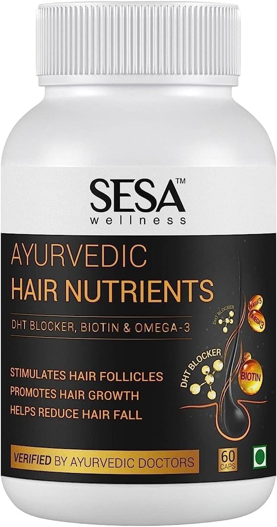 Generisk SE-SA DHT Blocker (60 Veg Kapsler) 100% Herbal med ingen kjente bivirkninger - etter apotek