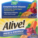 Naturens livsstil! Menns energi komplett multivitamin, høy potens B-vitaminer, 50 tabletter