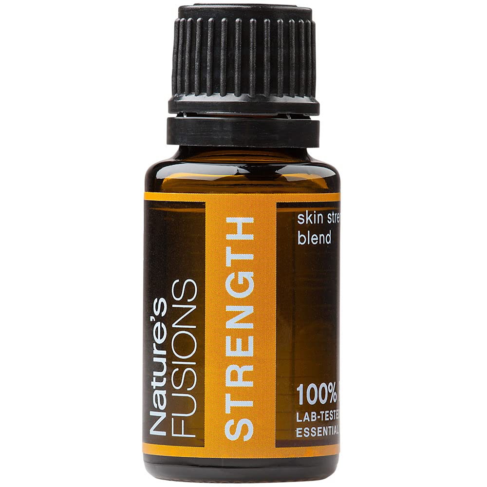 Naturens fusjonsstyrke, 100% ren og naturlig essensiell oljeblanding for aromaterapi og emnebruk, .5 Fl Oz (pakke på 1) (15 ml)
