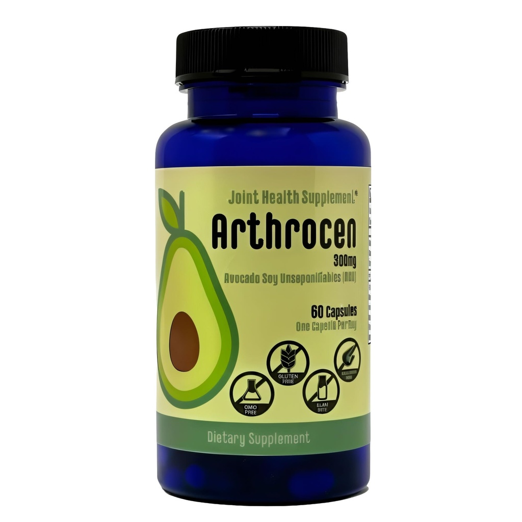 Joint Health Supplement, 300Mg Avocado Soy Unsaponerbar, Ikke-GMO, Dairy Free, Glutenfri og Shellfish Gratis, 60 dagers forsyning, én kapsel per dag (2 måneder)...