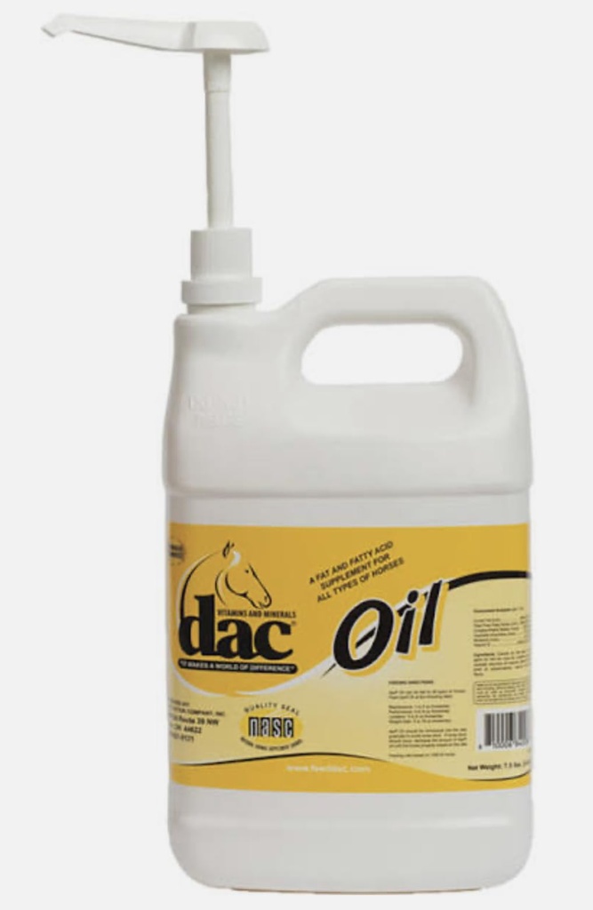 Dac olje med pumpe
