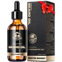 Voksende skog beard vekstolje - Biotin sandalwood olje med vitamin E, Rosemary & Castor for tykkere, mykere, sterkere beards (2oz)