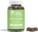 Baby Blues Grønn Gudinne Gummies, 60 greve kosttilskudd, Plantebasert, Gummy Form