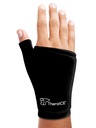 TheraICE Wrist Ice Pack Wrap Thump Brace for enten hånd for varm og kald terapi - Reusable Soft Gel Hansker for skader, karpal tunnel, ledgikt, De Quervains tenosynovitt - passer de fleste kvinner - S/M