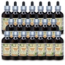 Peach Tree (Prunus Persica) Tinktur, tørket bark flytende ekstrakt (Brand navn: HerbalTerra, stolt laget i USA) 20x4 fl.oz (20x120 ml)