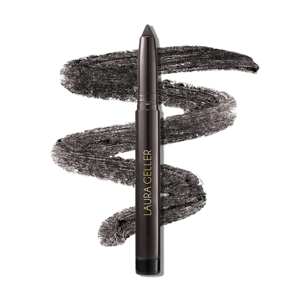 LAURA GELLER NYE YORK Kajal Longwear Kohl Eyeliner Blyant - Deep Charcoal Kohl - Koffein og vitamin E - glatt og blandbar liner - innebygd skarpere