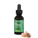 Organika Bee Propolis Tinktur 1 oz: Vegansk Propolis Ekstrakt - Throat og puste - Gratis av Gluten, GMO, & Kunstig Flavors - 10 dagers Prop Drops Supply