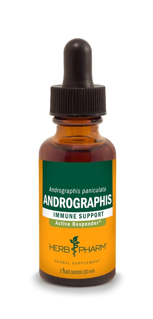 Herb Pharm Andrographis Liquid Extract for immunsystemstøtte, 1 Fl Oz (pakke med 1) (DANDRO01)