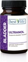 Ultranol Total Blader Support - Naturlig Cranberry Supplement for urinhelse, Overaktiv Blader Control, Inkontinens - Reduserer leaks og urency - 1 flaske - 30 kapsler