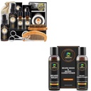 XIKEZAN Gaver for menn w/Beard Kit og Beard Shampoo og balsam sett