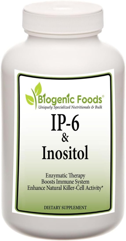 IP6 - Inositol Hexafosfat & Inositol - Natural Immun Support, Veggie Capsules