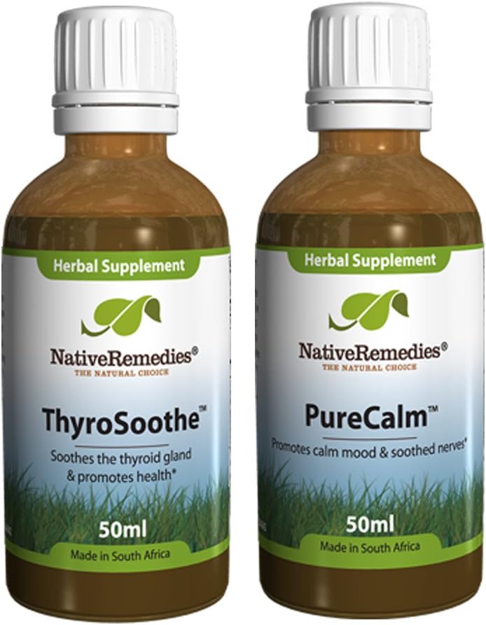 Native Remedies ThyroSoothe og PureCalm ComboPack