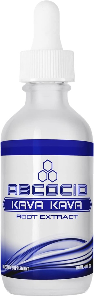 Kava Kava Root Extract 490 mg, 4 Oz væske, 240 serveringer, laget i USA, rask absorpsjon, kvalitet Potent ingredienser, tredjeparts testet, ikke-GMO, GMP-sertifisert, Cruelty-Free produkter