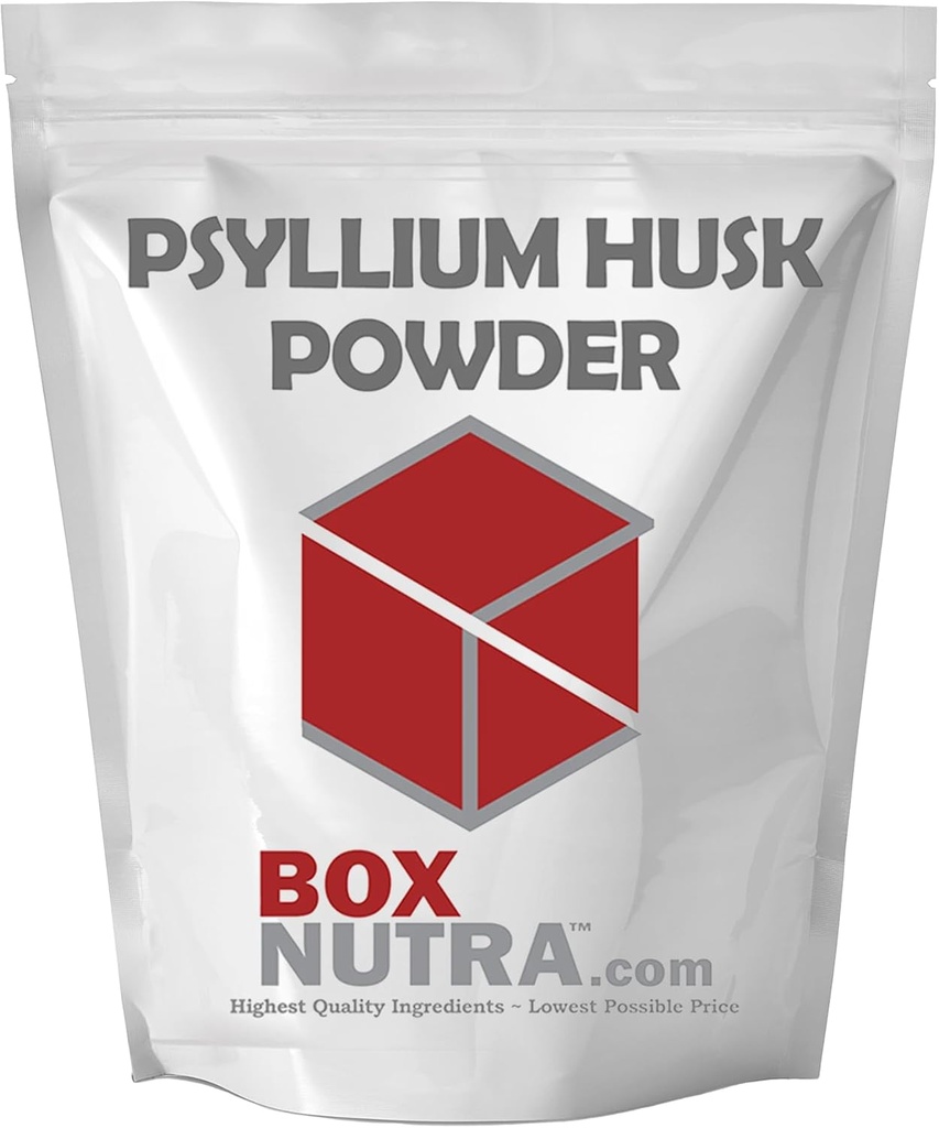 BoxNutra Psyllium Husk pulver - Bulk-forming Laxative - fremmer regelmessige Bowell bevegelser - forbedrer Digestion, 1kg