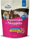 Manna Pro Bite-størrelse Nuggets for hester – hestetreningsbehandlinger – Peppermynte Flavored Treats for hester – 1 LB