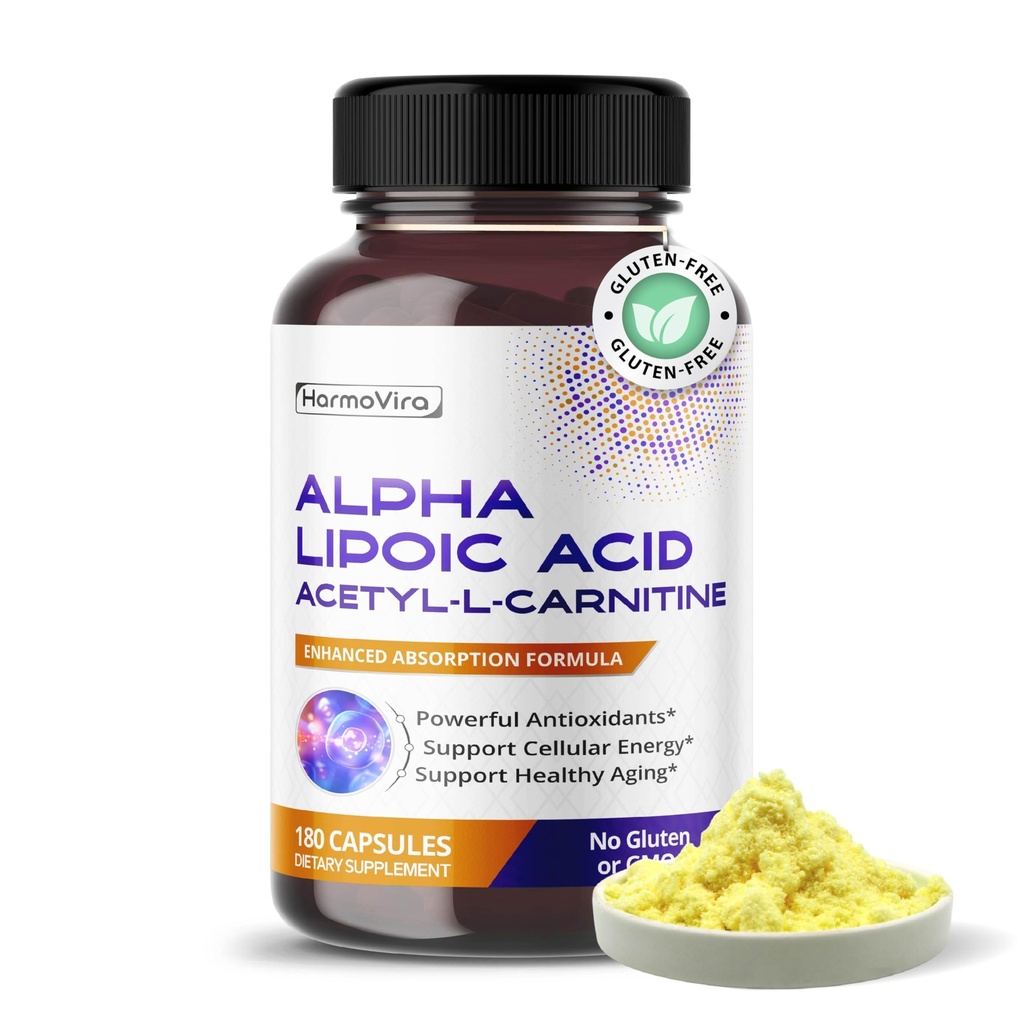 Alpha Lipoic Acetyl-L-Carnitine - støtte Blader Cleanse, urinveistrakt helse - 180-dagers forsyning - laget i USA