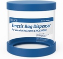 HCS Emess Vesker Dispenser - Veggmontert, holder 24 HCS Vomit poser disponerbare (ikke inkludert) - Inkluderer anker og skruer