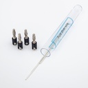 Colloidal Silver | Par ren sølv Wire 99.99% | Certificate | 9999 | 12 Gauge 4\" | FraBora Colloidal Silver Generator Wire | Plus 4pcs Wire Holdere