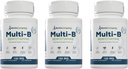 Benfotiamin Multi-B Neuropathy støtteformula for ernæringsstøtte av nevropati - 360 kapsler - Pakke med 3 flasker