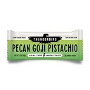 Thunderbird Bars Energi Snack, Glutenfri med Protein, Sunn Real Food, Vegansk Paleo Ikke-GMO, Ingen tilsatt sukker, Pecan Goji Pistachio Flavor (12 greve, 1.7 oz. Barer)