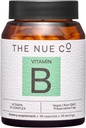 Nue Co. vitamin B Supplement, støtter energi, fremmer sunn hud og hår, vegansk, glutenfri, 30 kapsler