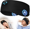 Navly Sleep Hodetelefoner, 10Hrs Sports Hodebånd med myk Cozy Earbuds Komfortabel, Hodetelefoner Hodebånd med ultra-Thin HD Stereo høyttalere Perfekt for trening, Running,Yoga,Travel
