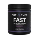 Drivstoff 4 noensinne rask faste elektrolytt pulver | med kreatin, essensielle aminosyrer og grønn te ekstrakt | Ingen sukker, ingen kunstige søtningsstoffer eller ingredienser | Vannmelon flavor 30 serveringer